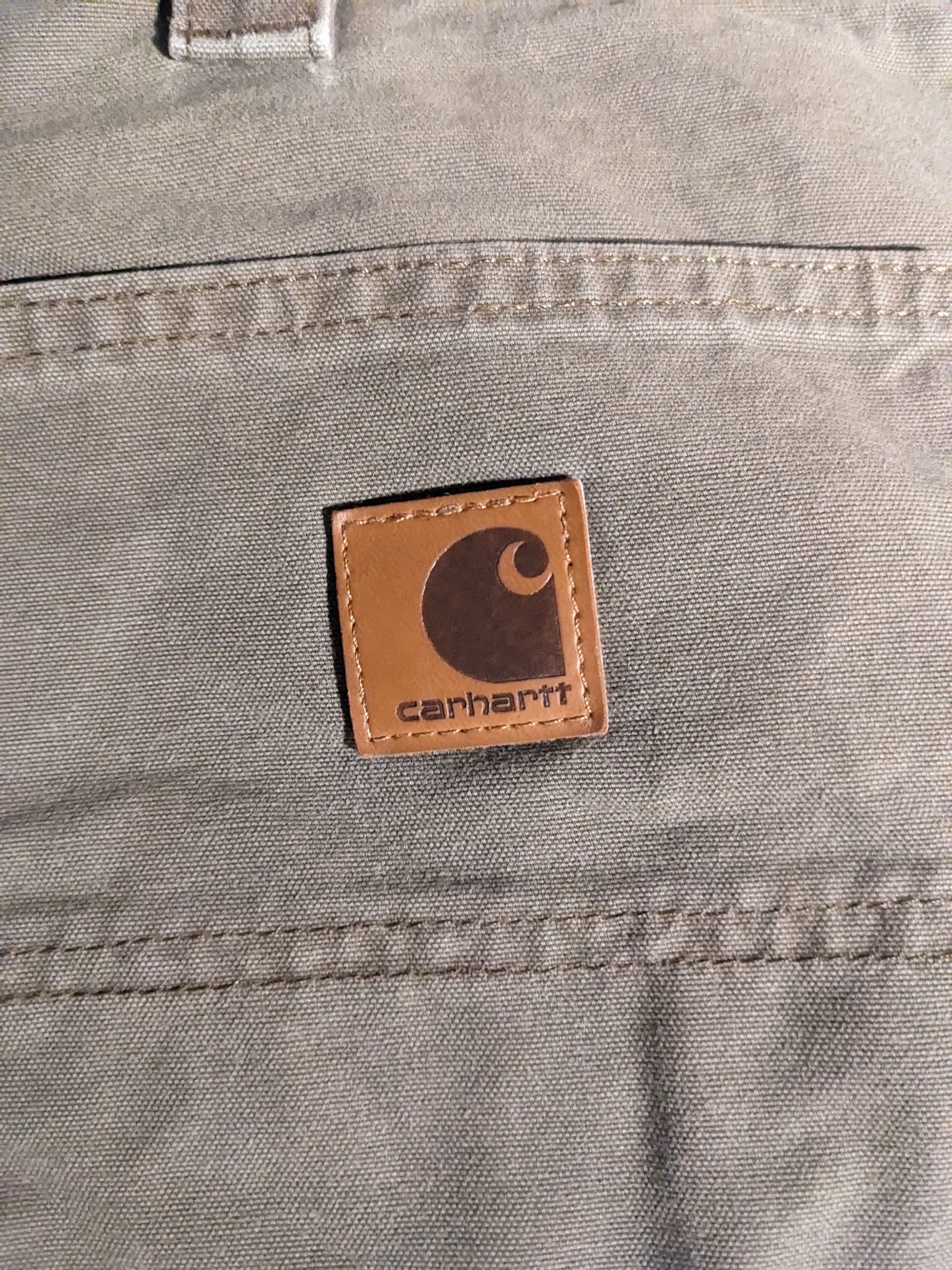 Carhartt × Vintage Vintage Carhartt B147 Size 40 Tan Shorts Size US 40 / EU 56 - 2 Thumbnail