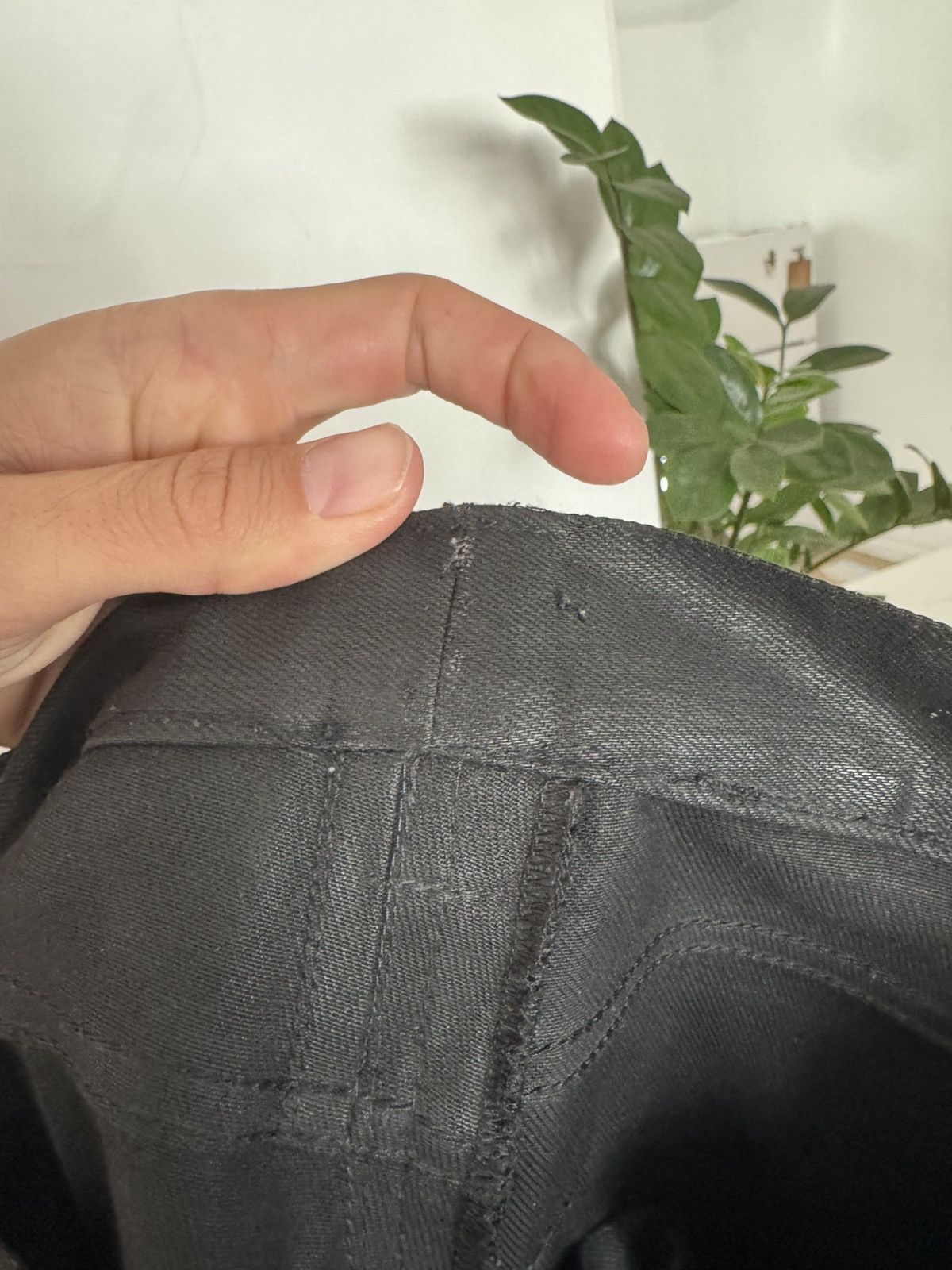 Saint Laurent Paris Fw14 nightrider waxed denim Size US 30 / EU 46 - 5 Thumbnail