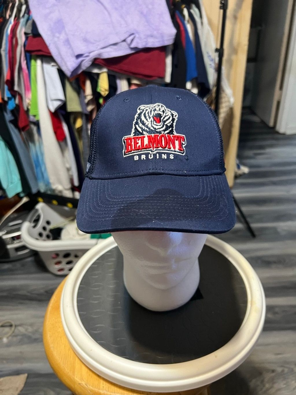 Nike Men's Nike Belmont Bruins Dri-Fit Trucker Hat One Size Size ONE SIZE - 1 Thumbnail