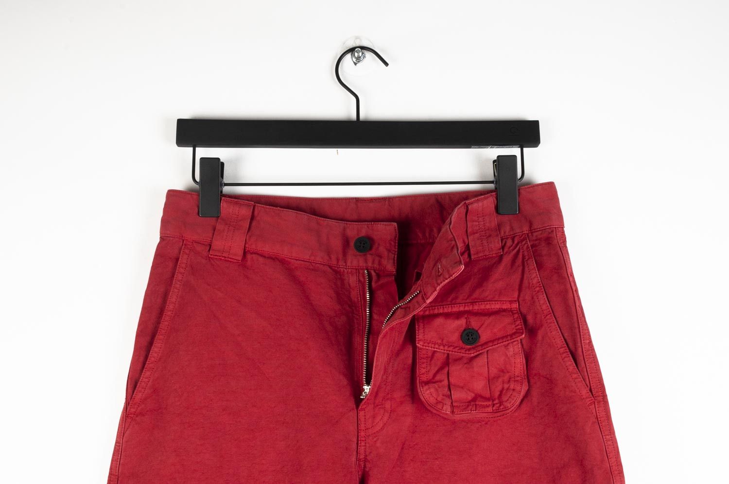 Heron Preston Red Heron Preston Men Cargo Pants Size S Size US 32 / EU 48 - 2 Thumbnail
