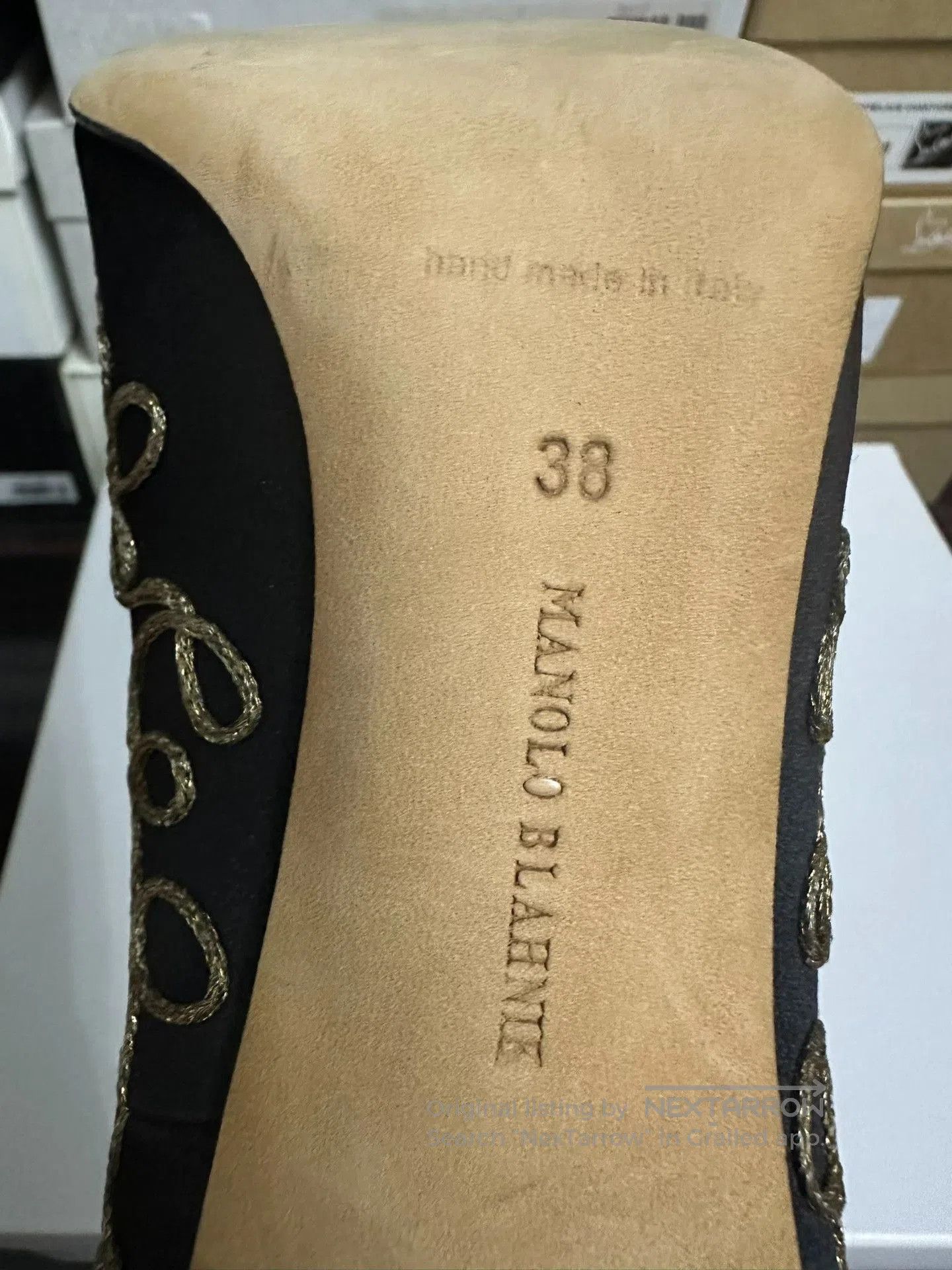 Manolo Blahnik Manolo Blahnik Pointed-Toe High Heels. Size US 7 / IT 37 - 6 Thumbnail