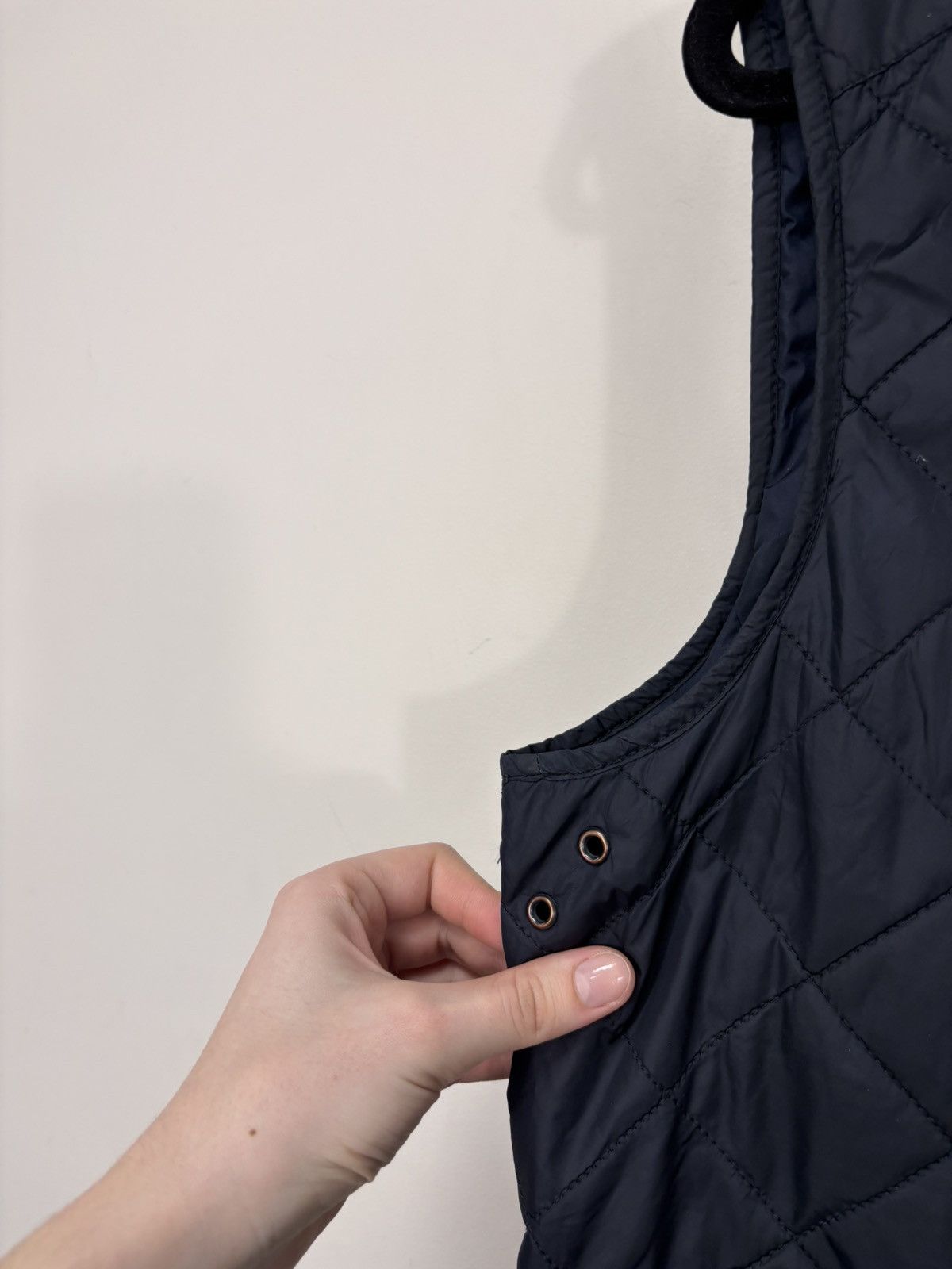 Hackett Hackett London Men’s Navy Blue Quilted Vest Gilet Jacket Size US M / EU 48-50 / 2 - 9 Thumbnail