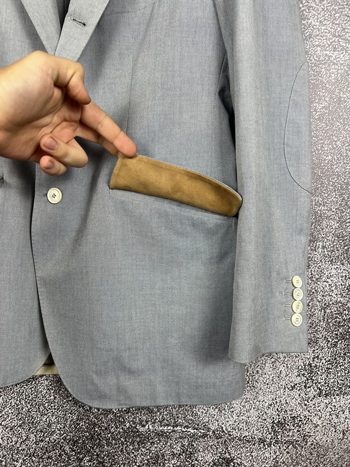 Designer × Loro Piana Loro Piana cotton leather daily blazer size 50 made in italy Size 50S - 11 Thumbnail