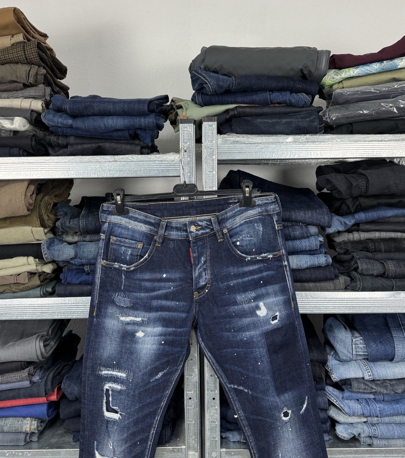 Dsquared2 Dsquared2 Skinny Dan Jean Distressed Jeans Size 46 Size US 30 / EU 46 - 2 Thumbnail