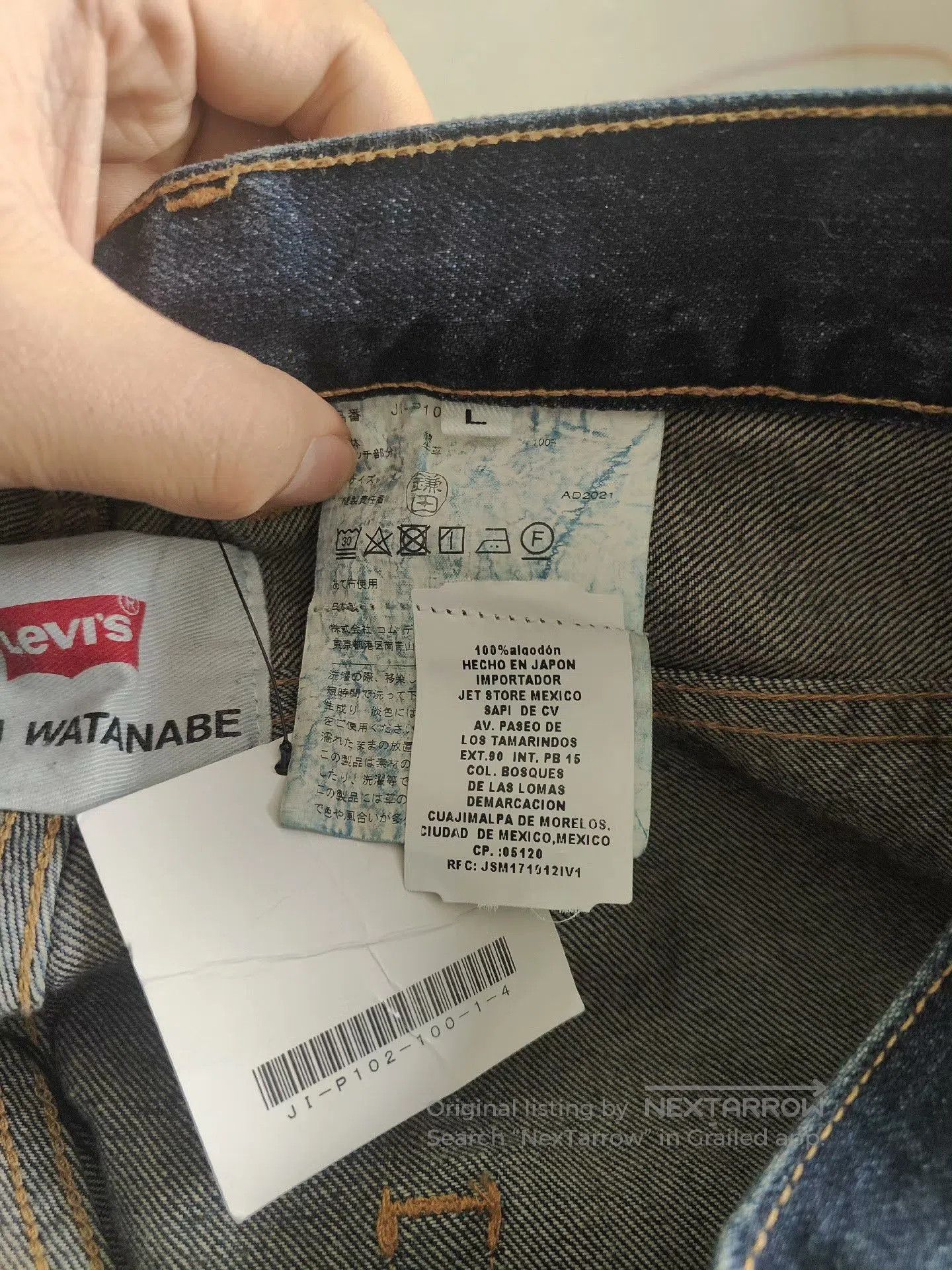 Junya Watanabe levis x junya watanabe denim pants 22ss. Size US 32 / EU 48 - 4 Thumbnail