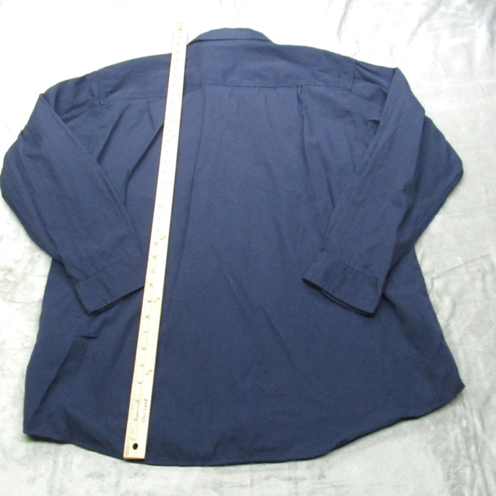 Carhartt VINTAGE Carhartt FR Work Shirt Men Large Navy Blue Antonio Fire Resistant Rugged NEW Size US L / EU 52-54 / 3 - 7 Thumbnail