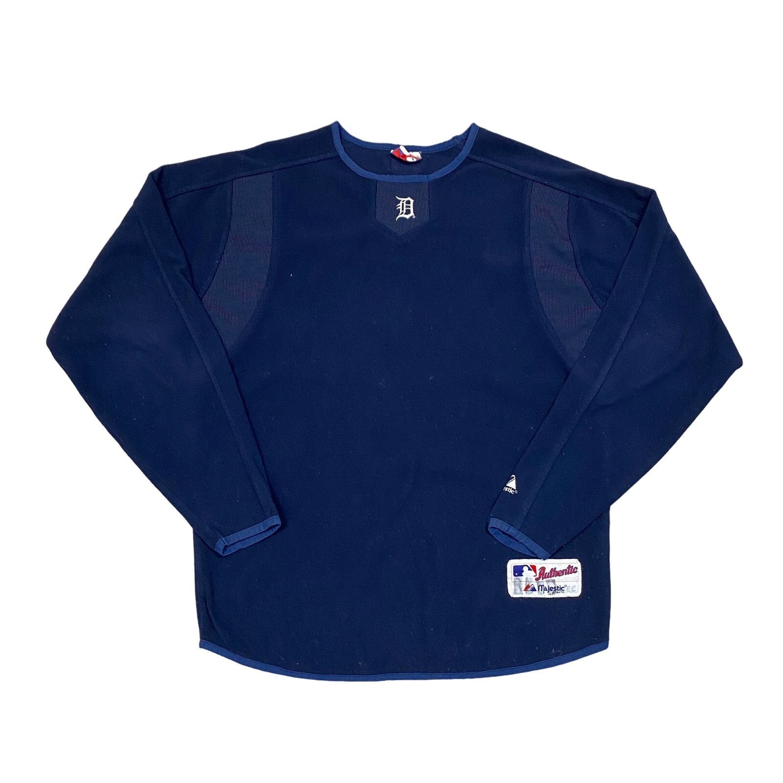 MLB × Majestic × Vintage Vintage Majestic Detroit Tigers MLB Fleece Pullover Medium Size US M / EU 48-50 / 2 - 1 Thumbnail