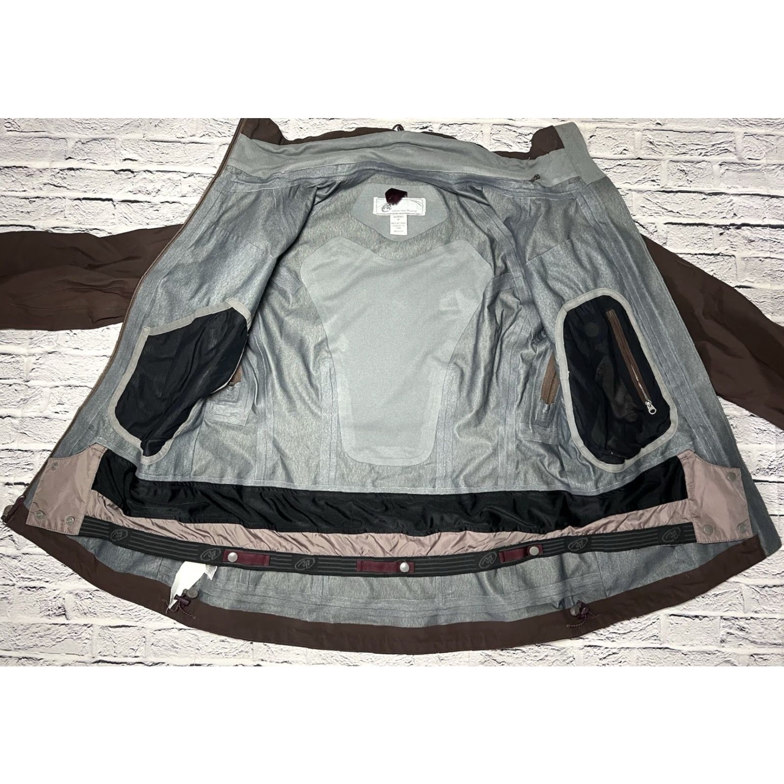 Vintage Cloudveil Jacket Womens M Soft Shell Goretex Wind-Resistant Pockets Full Zip Collared Logo Goretex Model Outdoor Ski Coat 90s? Size M / US 6-8 / IT 42-44 - 6 Thumbnail
