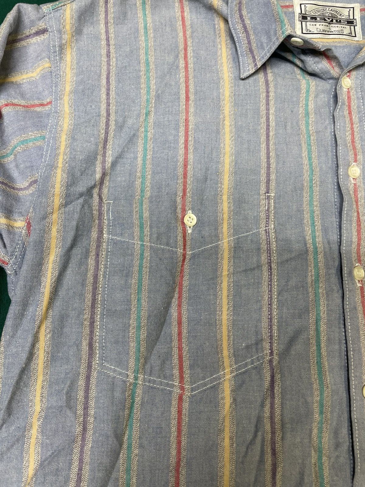 Levi's Levi’s Vintage Stripe Button-Up Shirt – Made in Portugal / L Size US L / EU 52-54 / 3 - 5 Thumbnail
