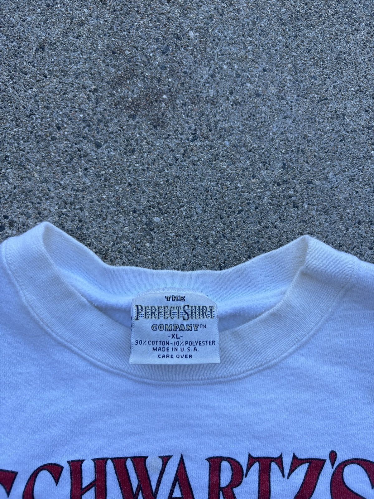 Hanes Vintage 1989 “Schwartz’s Biergarten” Germany Sweater Size L Size US XL / EU 56 / 4 - 3 Thumbnail
