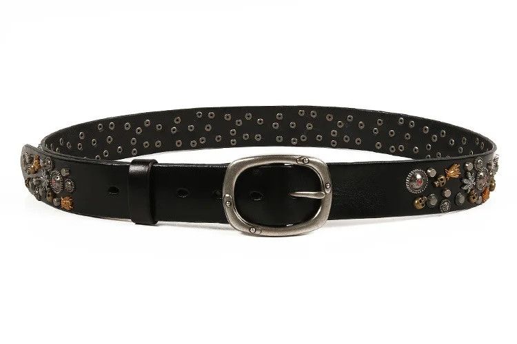 Japanese Brand Personality pin rivet belt Size ONE SIZE - 1 Thumbnail