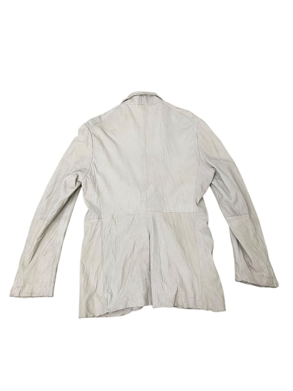 Japanese Brand Sheepskin Leather Scoopman Button Jacket Slim Fit 6🟩6 Size US M / EU 48-50 / 2 - 12 Thumbnail