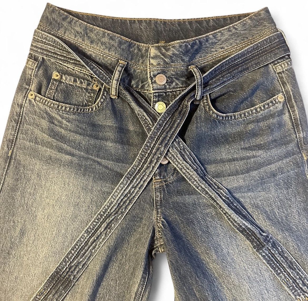 Ralph Lauren Ralph Lauren Wide Leg Jeans Size US 32 / EU 48 - 3 Thumbnail