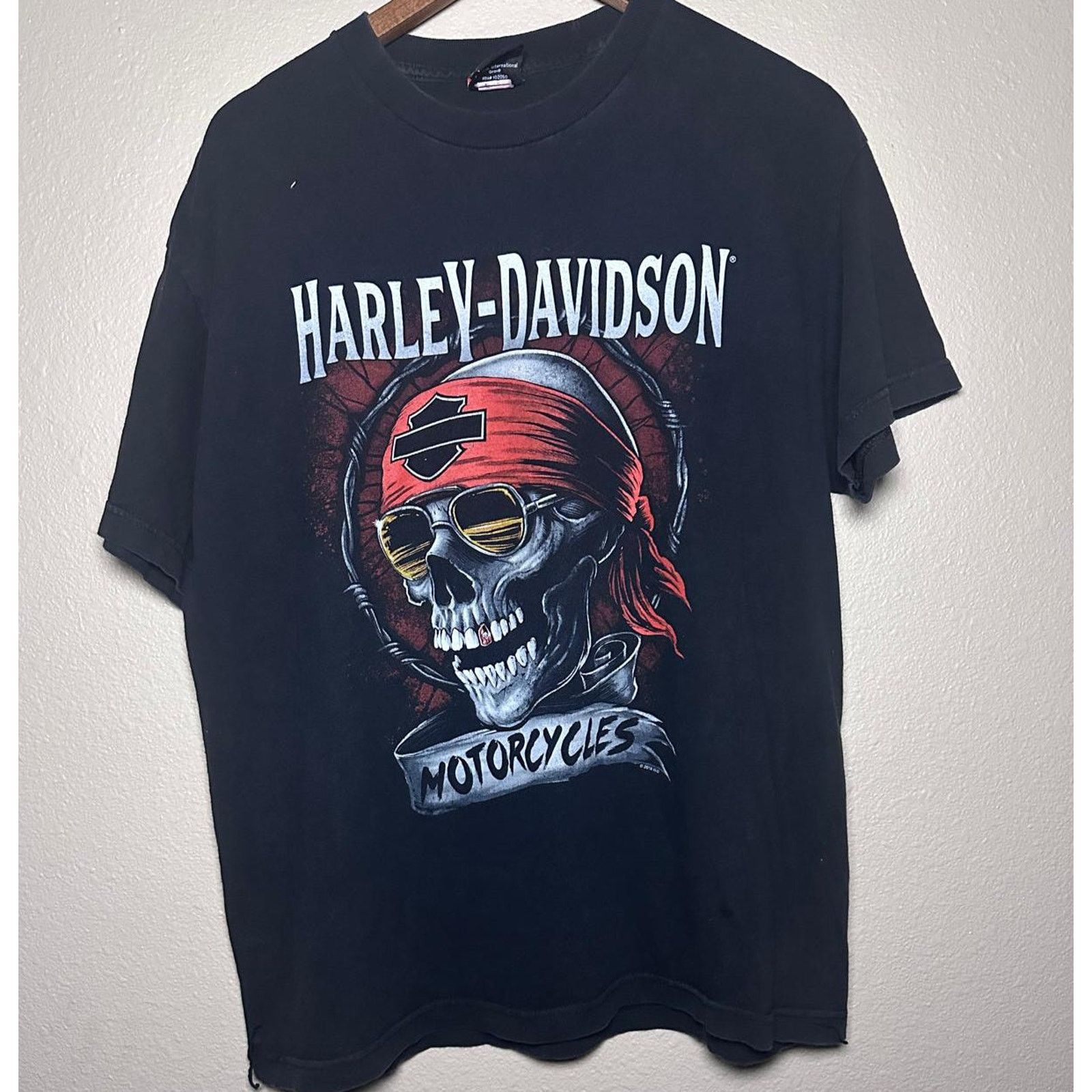 Harley Davidson 💀 Harley-Davidson “Skull Biker” Graphic Tee – Size XL Size US XL / EU 56 / 4 - 1 Thumbnail