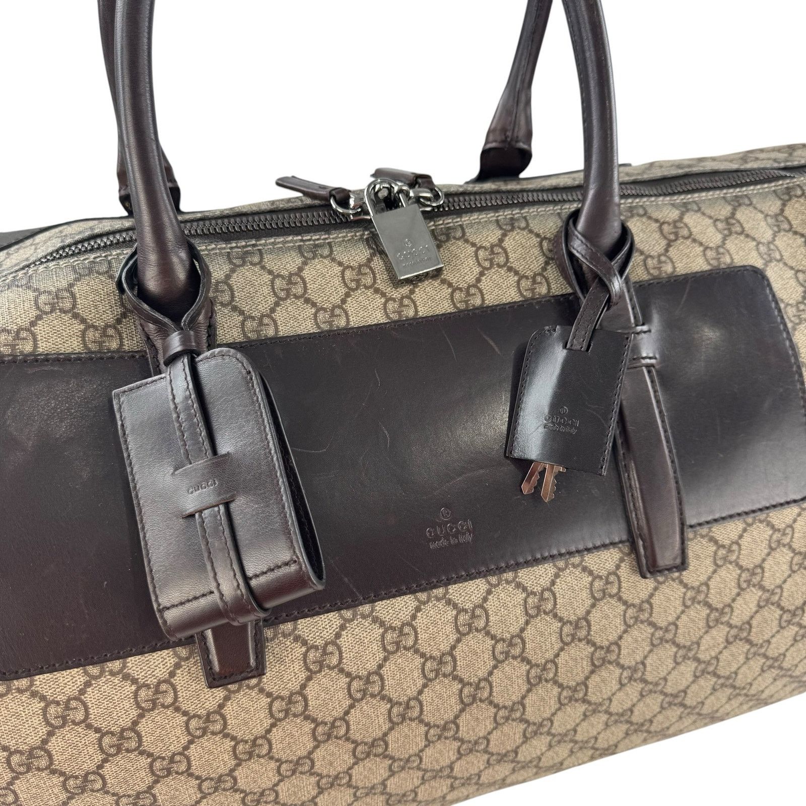 Gucci Gucci Monogram Duffle Bag Size ONE SIZE - 11 Thumbnail