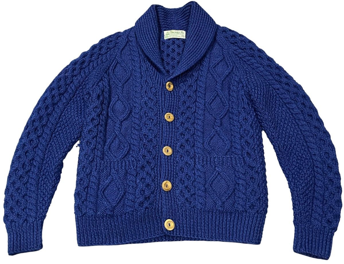 Inverallan Inverallan 6A Shawl Collar Cardigan Jacket Sweater Size US S / EU 44-46 / 1 - 13 Thumbnail