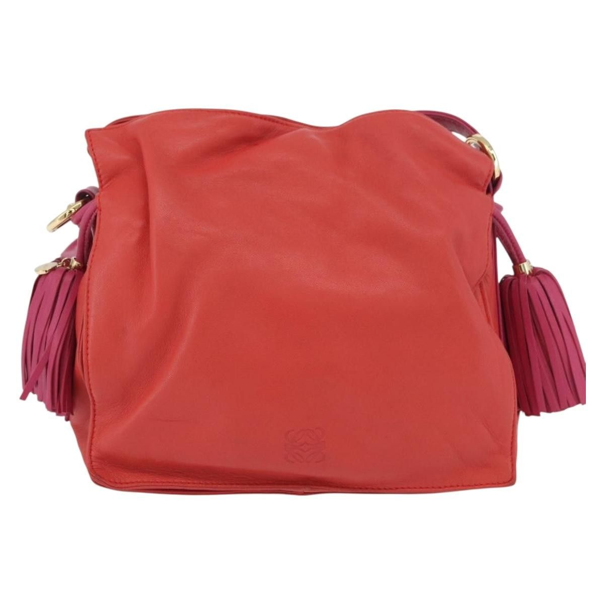 Loewe Loewe Flamenco Bag Leather Size ONE SIZE - 1 Thumbnail