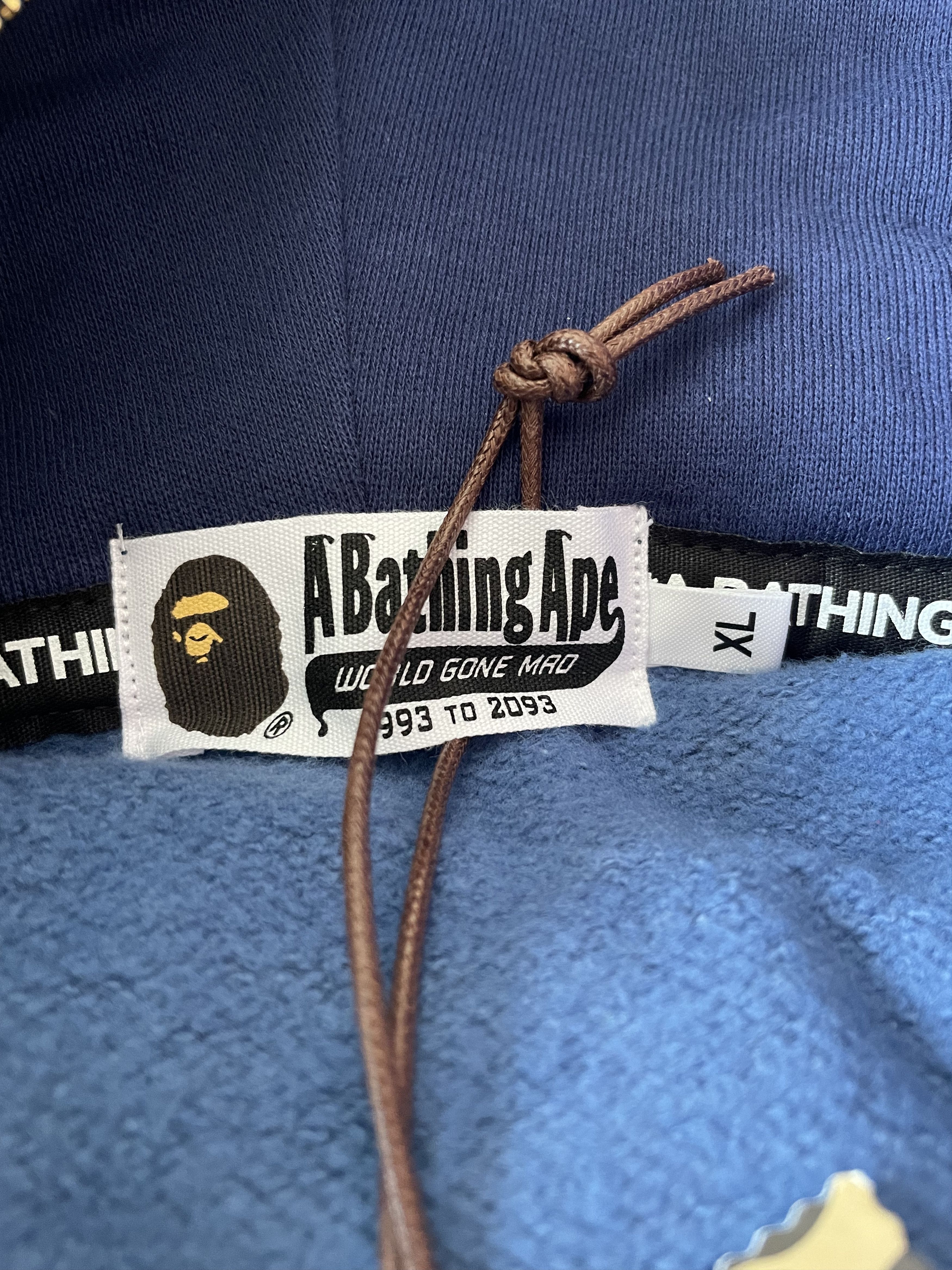 Bape BAPE COLOR CAMO DOUBLE SHARK FULL ZIP HOODIE Size US XL / EU 56 / 4 - 9 Thumbnail