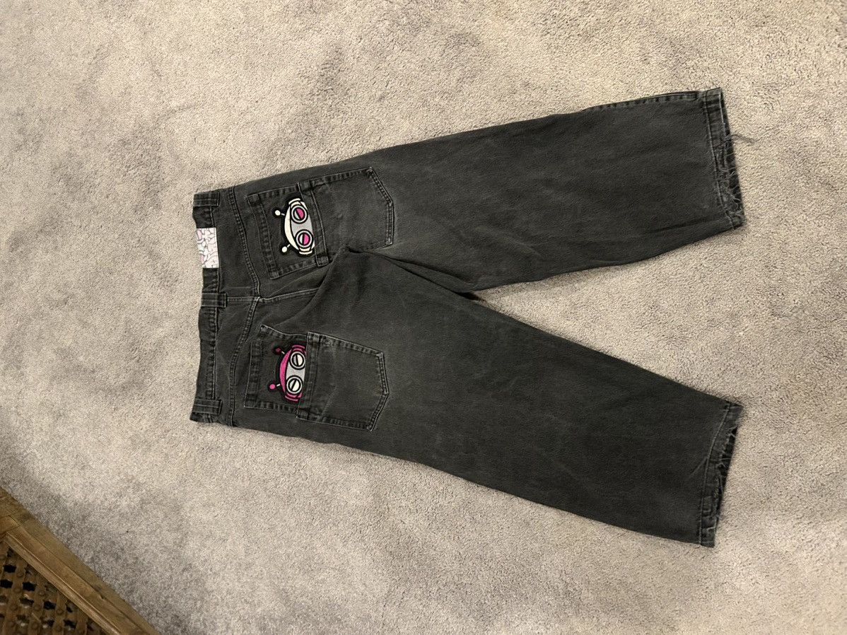 JNCO DIGITS Y2K Size 34 Back Pocket Embroidered Jeans JNCO Like Size US 34 / EU 50 - 1 Thumbnail