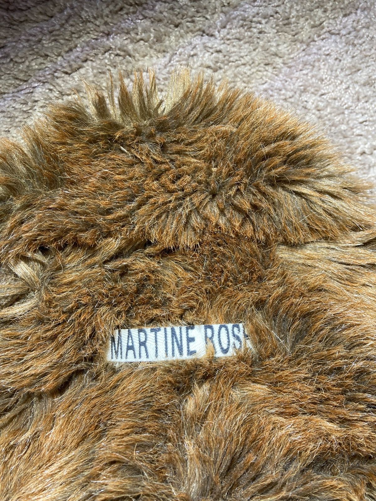 Martine Rose AW18 Martine Rose Faux Fur Patchwork Coat Brown 2018 Size US XS / EU 42 / 0 - 8 Thumbnail