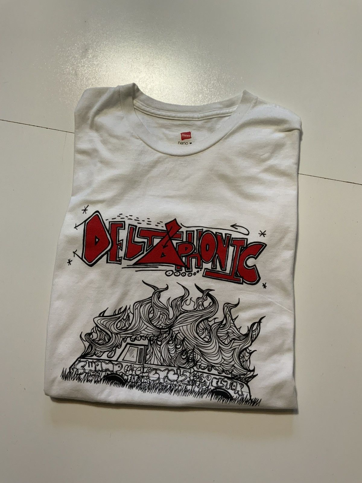 Band Tees Deltaphonic Swamp Cycle Southern Rock Band Official T-Shirt Size US M / EU 48-50 / 2 - 1 Thumbnail
