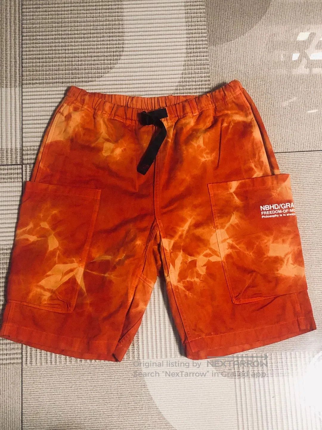 Neighborhood neighborhood x gramicci tie-dye shorts. Size US 28 / EU 44 - 1 Thumbnail