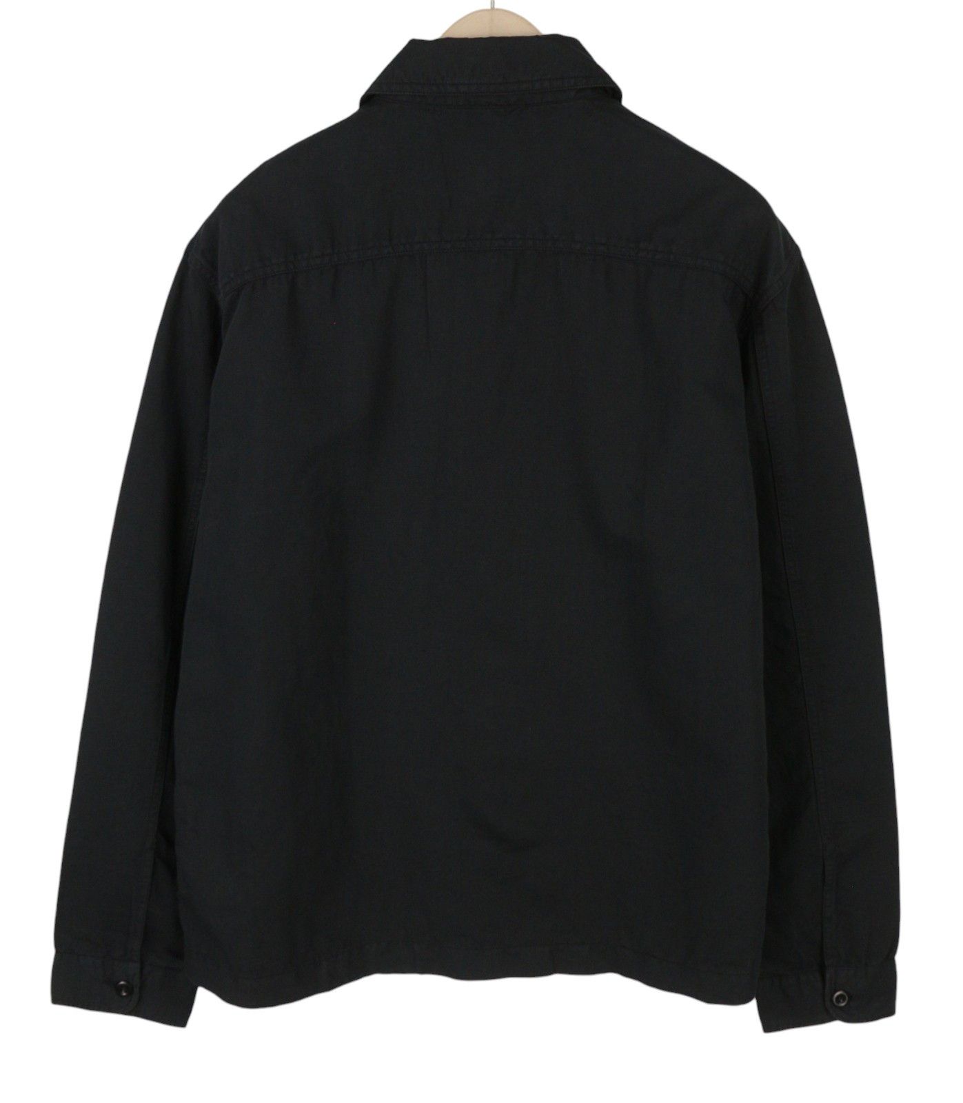 Gant GMNT DYED OVERSHIRT XL Black Linen Blend Button 87520 Size US XL / EU 56 / 4 - 2 Thumbnail