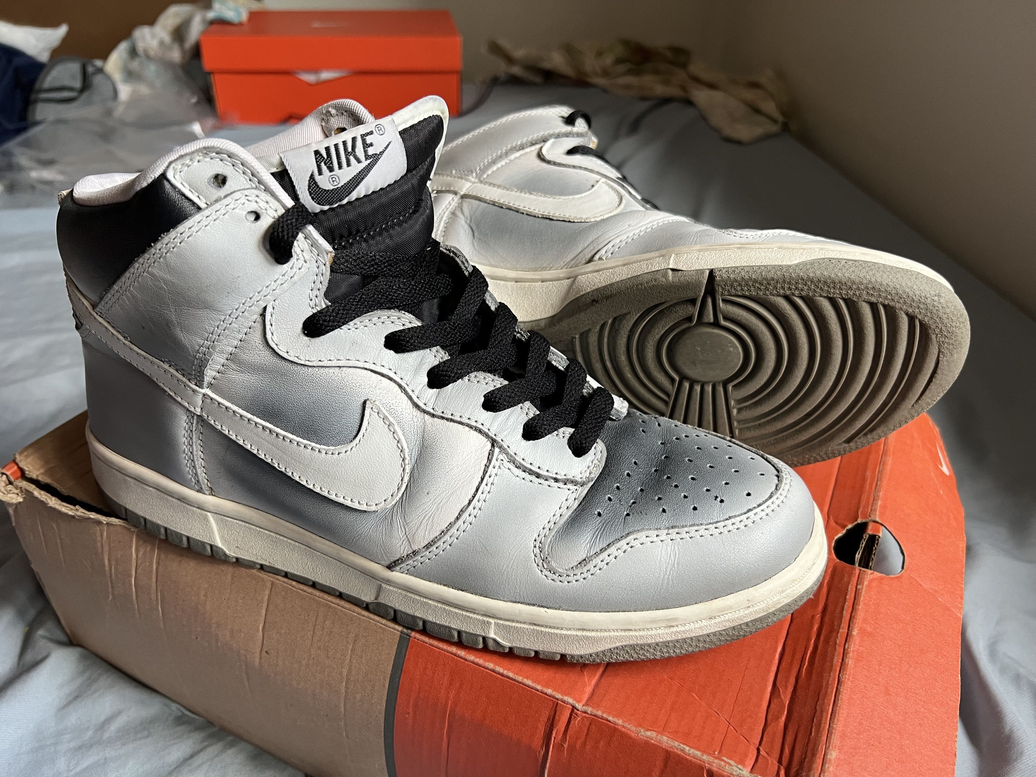 Nike Dunk Hi Premium Haze Grailed