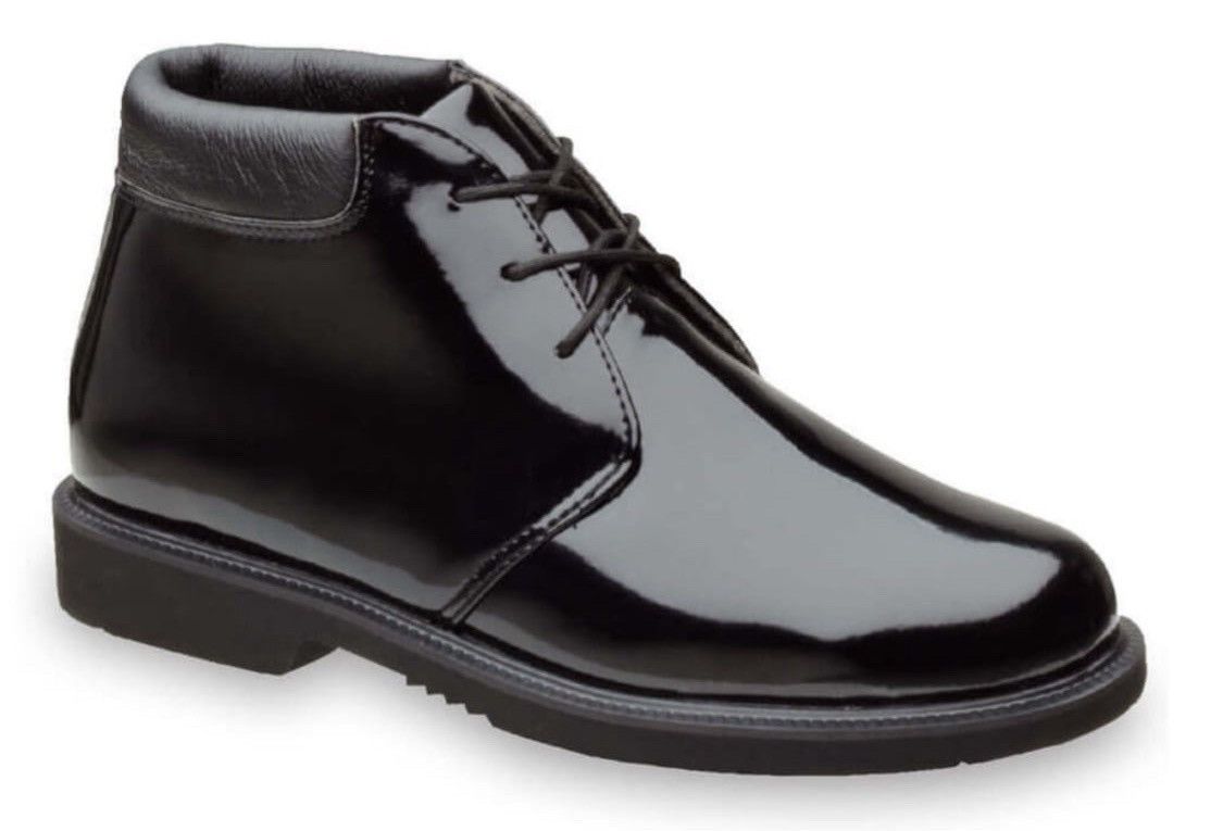 Thorogood New THOROGOOD US MEN'S POROMERIC ACADEMY HIGH GLOSS CHUKKA Size US 9 / EU 42 - 4 Thumbnail