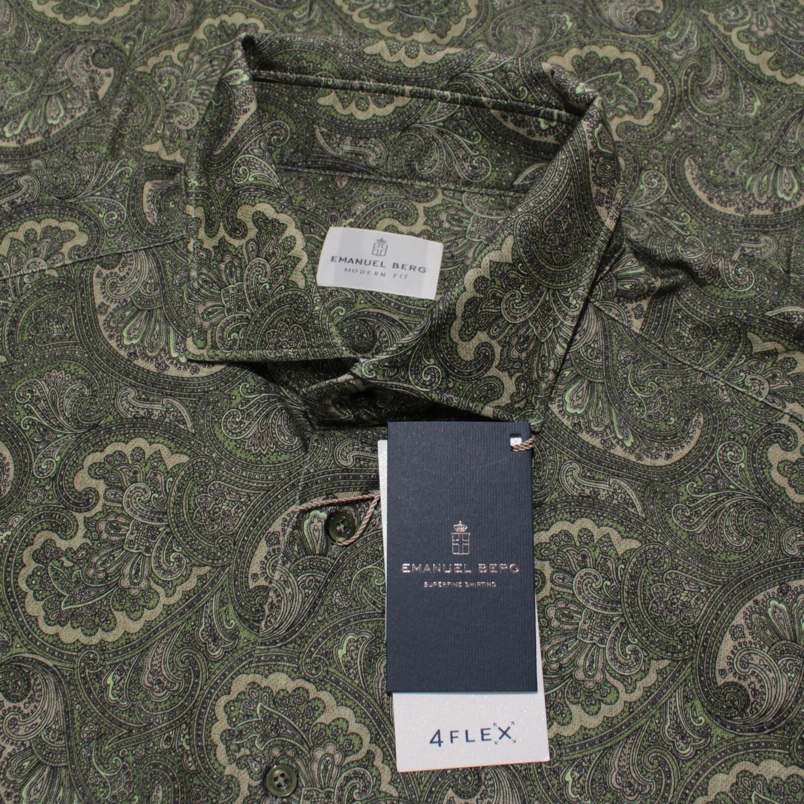 Other Emanuel Berg New with tags Shirt Size XL US In Green Size US XL / EU 56 / 4 - 1 Thumbnail