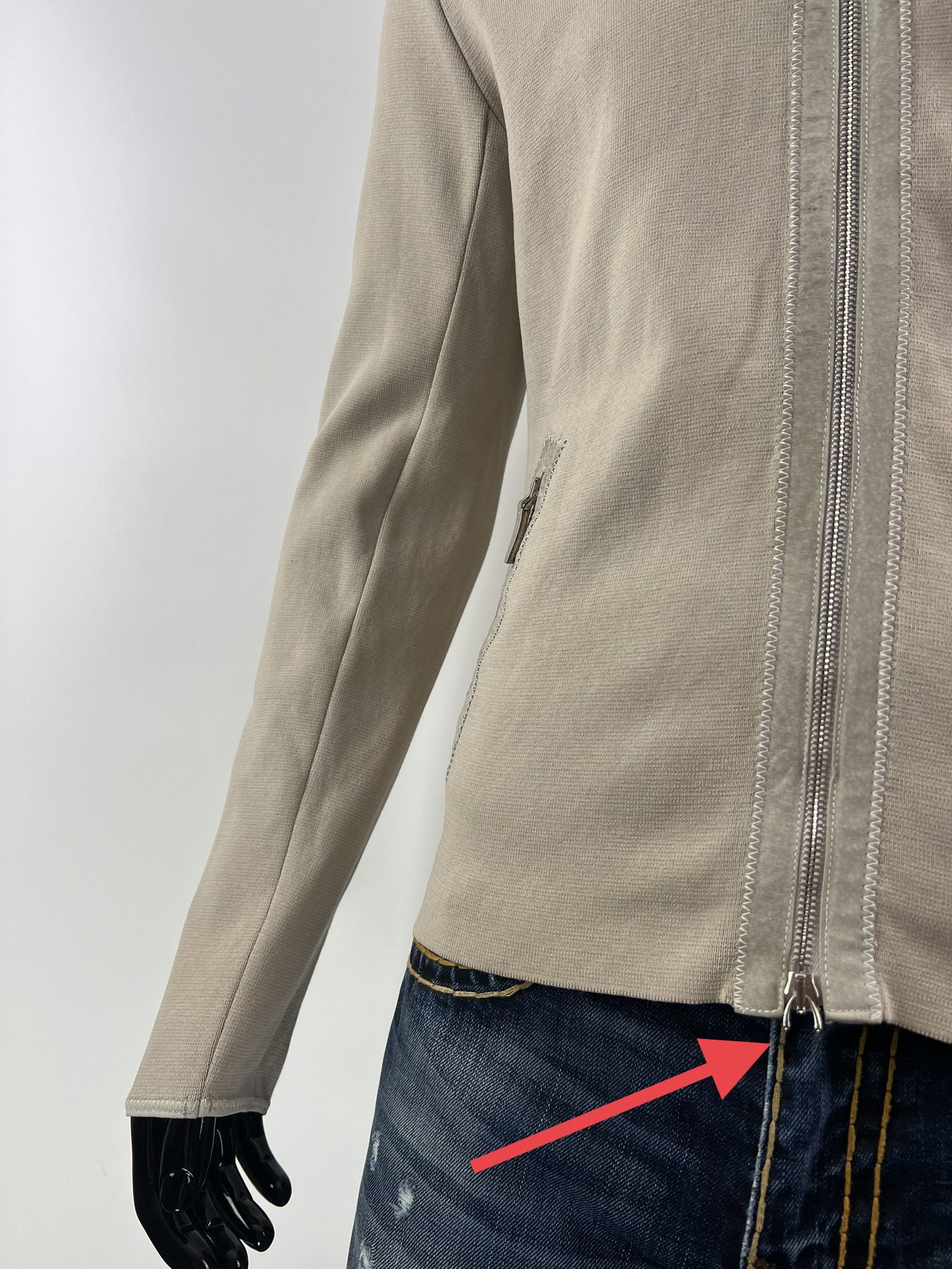 Bally Bally Men's Beige Full Zip Bomber Jacket Size IT48 Size US M / EU 48-50 / 2 - 5 Thumbnail