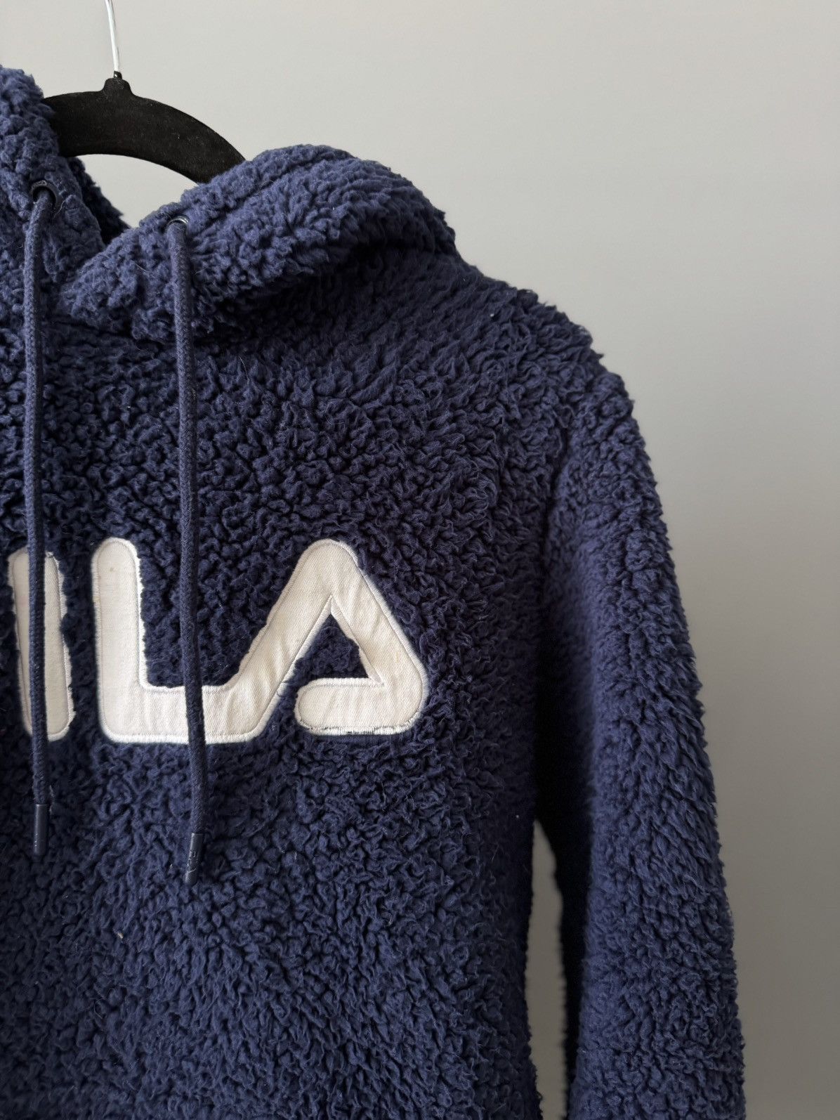 Fila Fila teddy bog logo hoodie Size US M / EU 48-50 / 2 - 3 Thumbnail