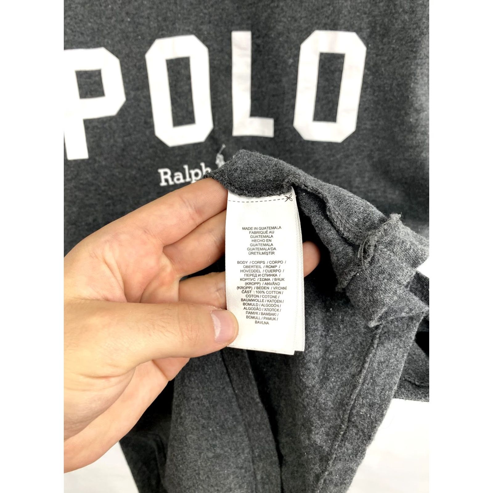 Polo Ralph Lauren VINTAGE Polo Ralph Lauren USA T-Shirt XL Gray Men, USA Theme, Retro Rare, Y2K, Polo Ralph Lauren, T-Shirt, Gray, XL, Men Size US XL / EU 56 / 4 - 6 Thumbnail