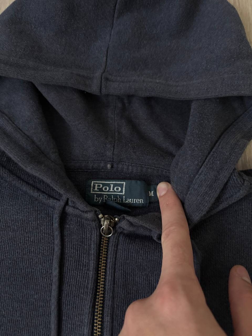 Polo Ralph Lauren Vintage Polo Ralph Lauren zip hoodie 90s Size US M / EU 48-50 / 2 - 4 Thumbnail