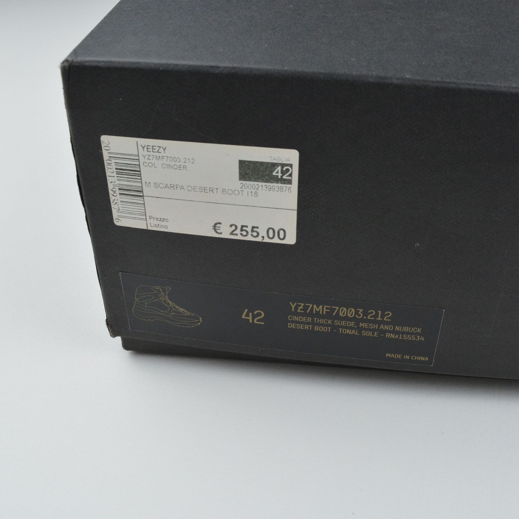 Yeezy YEEZY Season 7 (2018) - Desert Boots (Cinder) Size US 8.5 / EU 41-42 - 13 Thumbnail