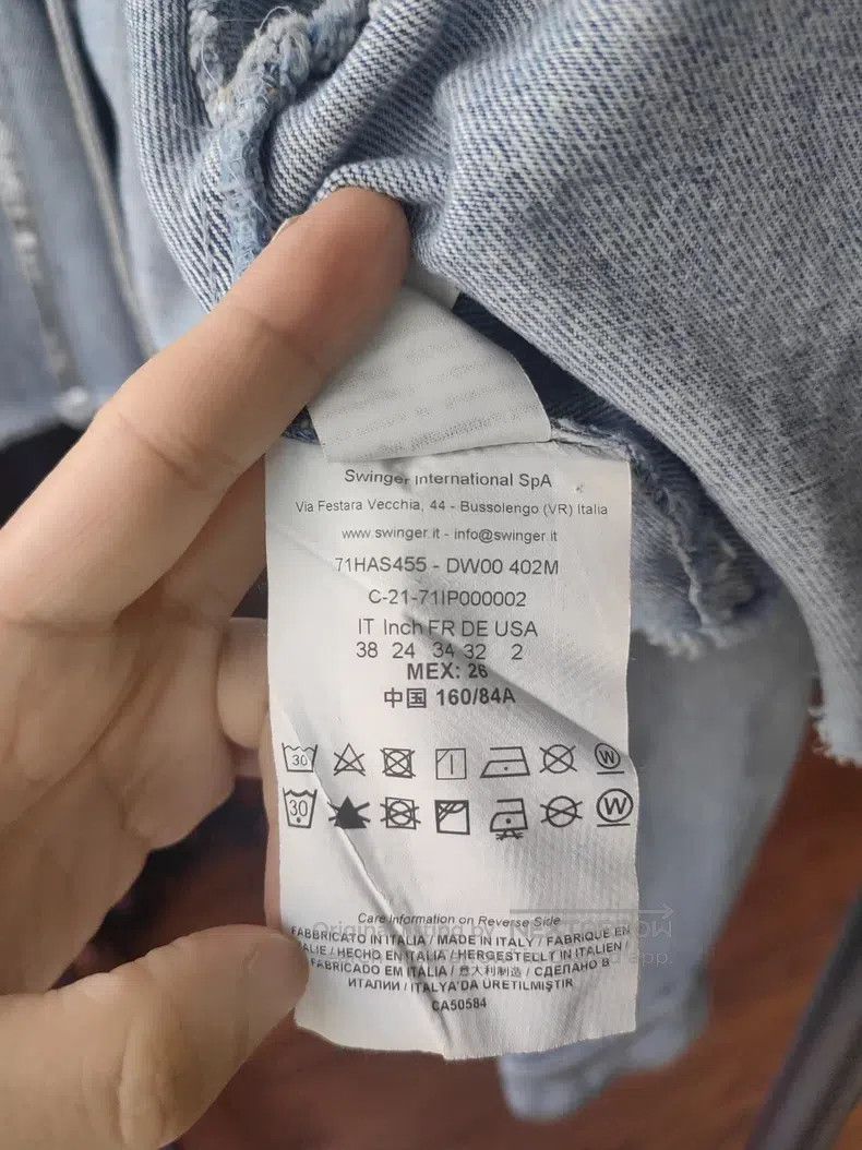 Versace Versace Short denim jacket Size US XS / EU 42 / 0 - 3 Thumbnail
