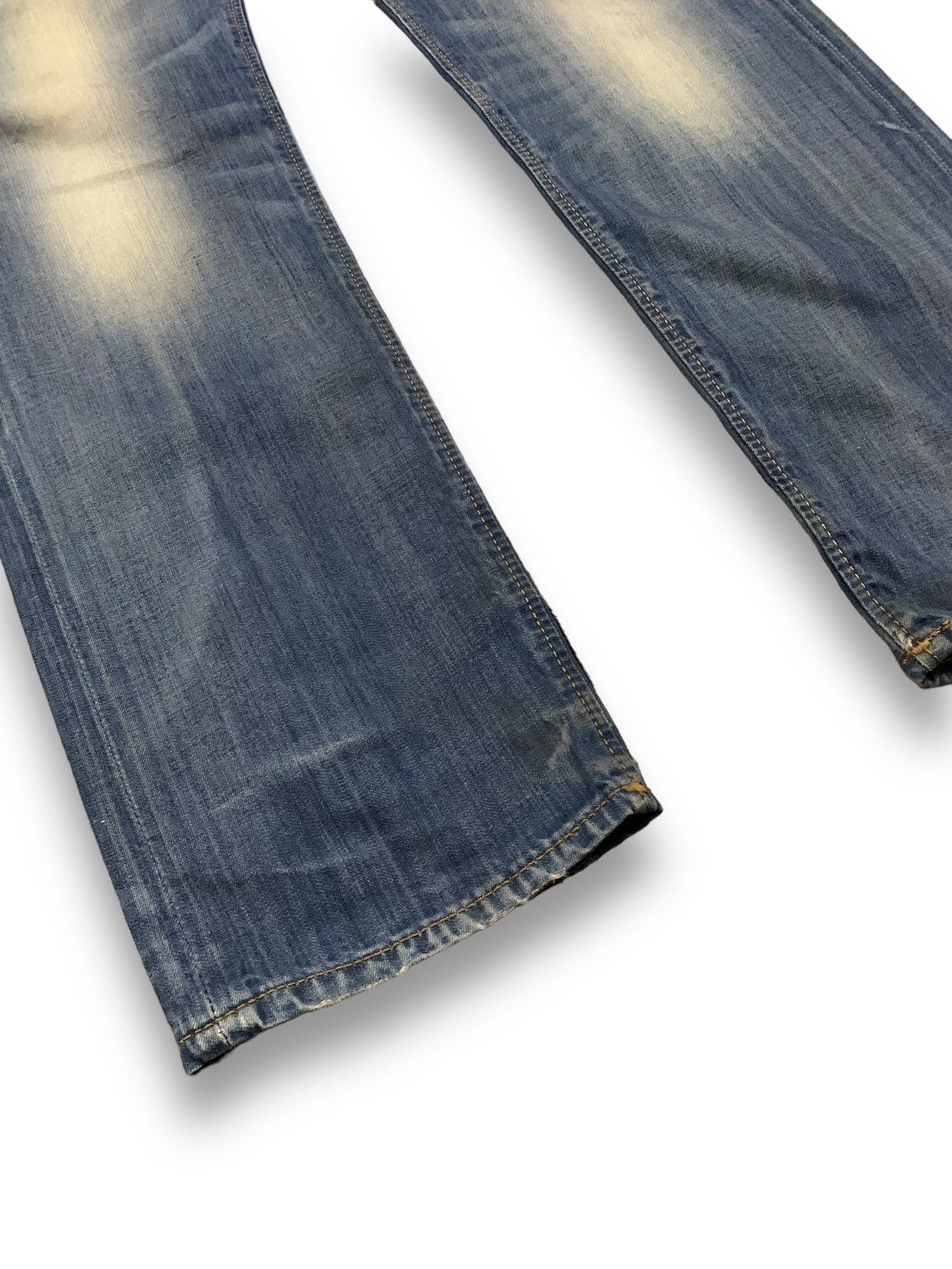 Diesel Diesel Blue Eyecons 2016/2Edition Blue Wash Distressed Jeans Size US 32 / EU 48 - 9 Thumbnail