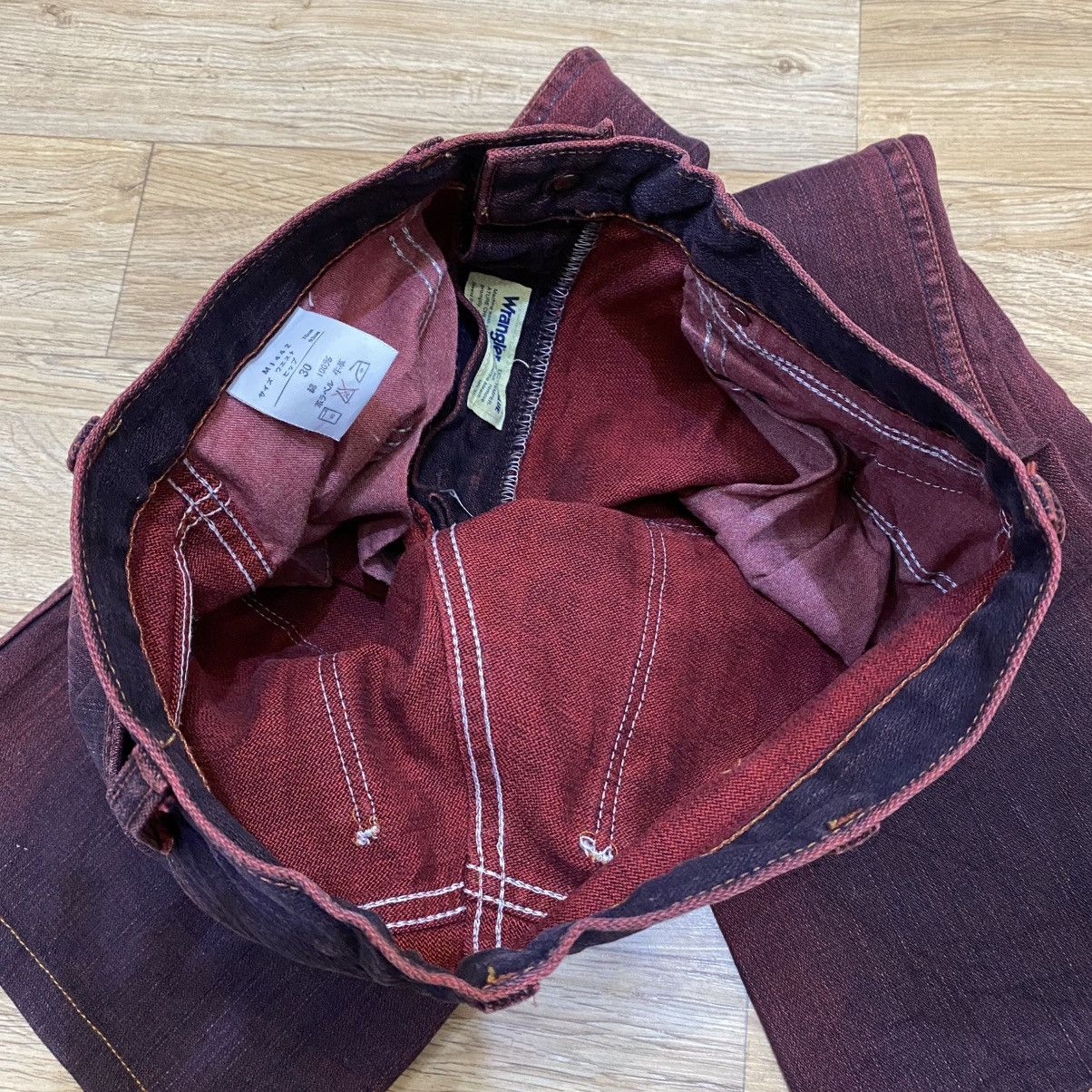 Wrangler 2000s Vintage Wrangler Purpel Flared Denim Pants Size US 30 / EU 46 - 11 Thumbnail