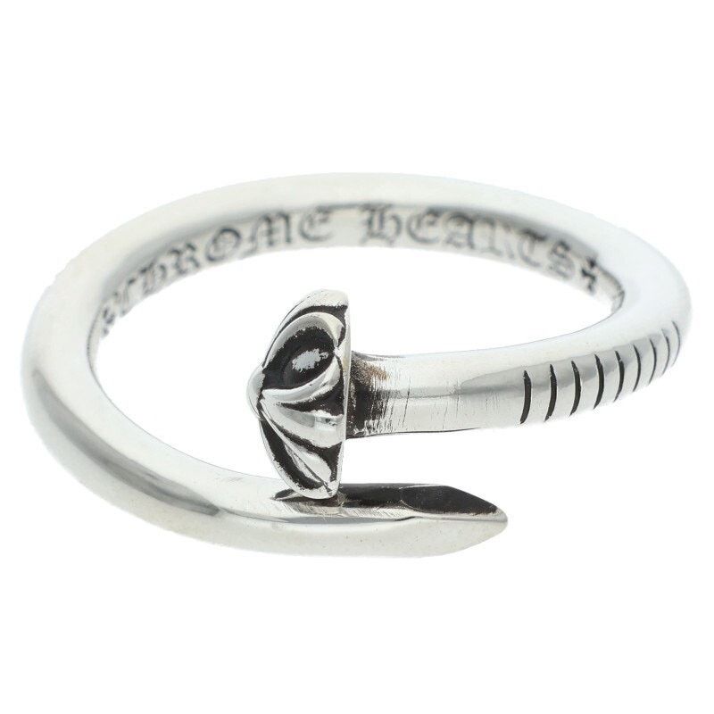 Chrome Hearts Chrome Hearts Nail Cross Ball Silver Ring Size ONE SIZE - 1 Thumbnail
