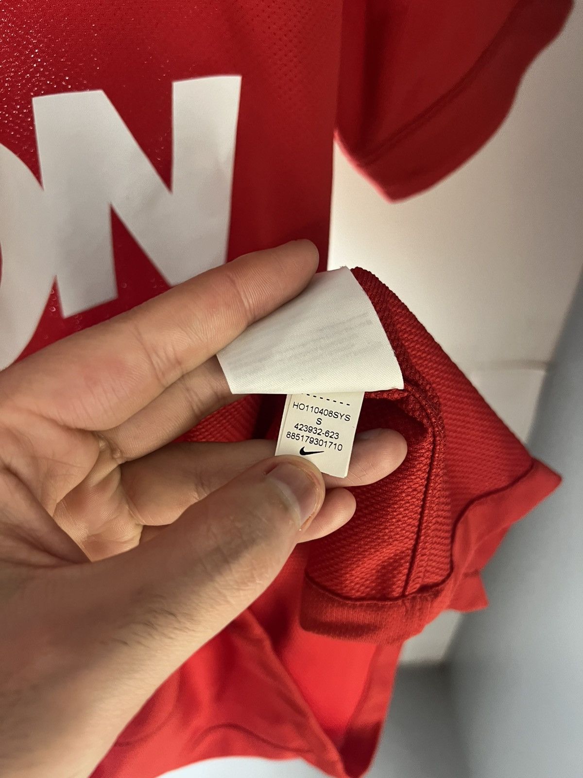Nike VINTAGE NIKE FC MANCHESTER UNITED ENGLAND SOCCER JERSEY Y2K Size US S / EU 44-46 / 1 - 13 Thumbnail