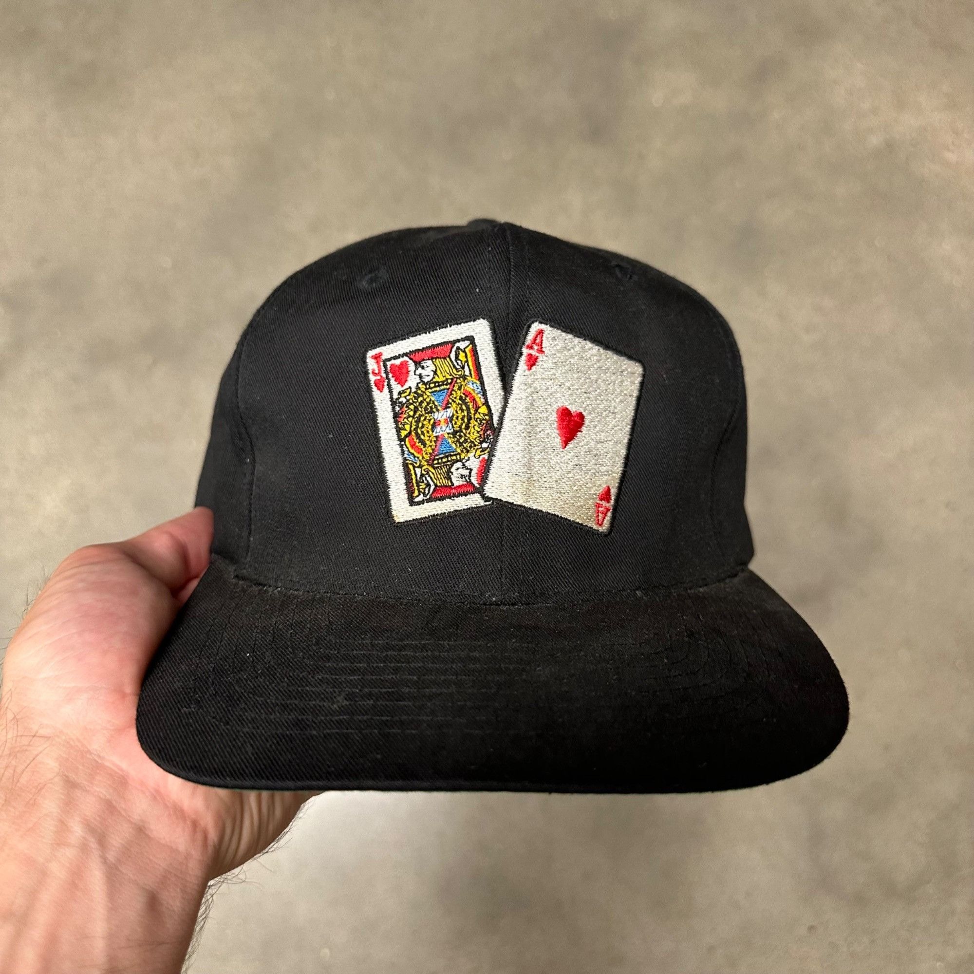 Vintage Vintage 90s Jack and Ace KC SnapBack Hat Size ONE SIZE - 2 Thumbnail