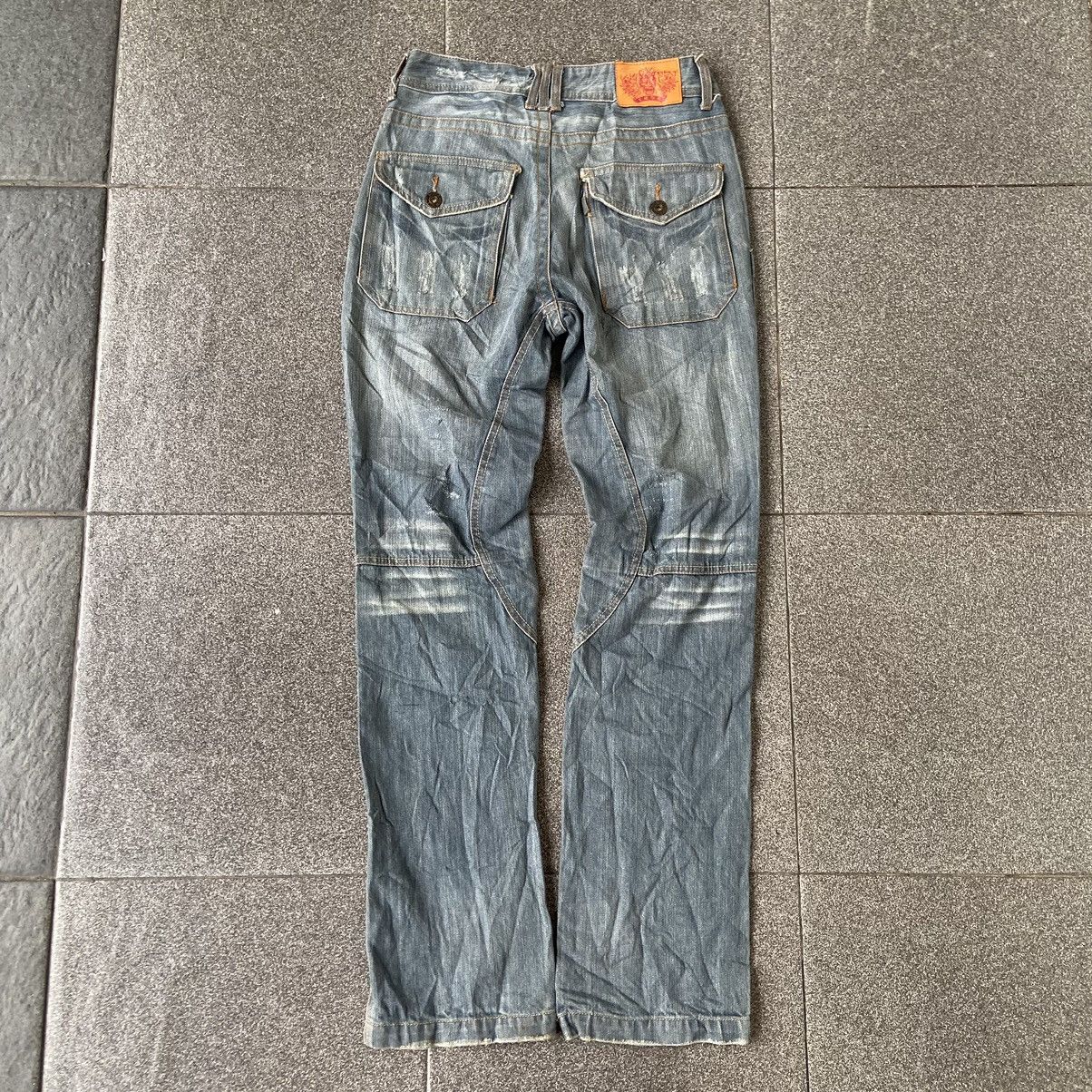 Japanese Brand Vintage Japan Blue Jeans BS Distressed Denim Size US 31 - 4 Thumbnail