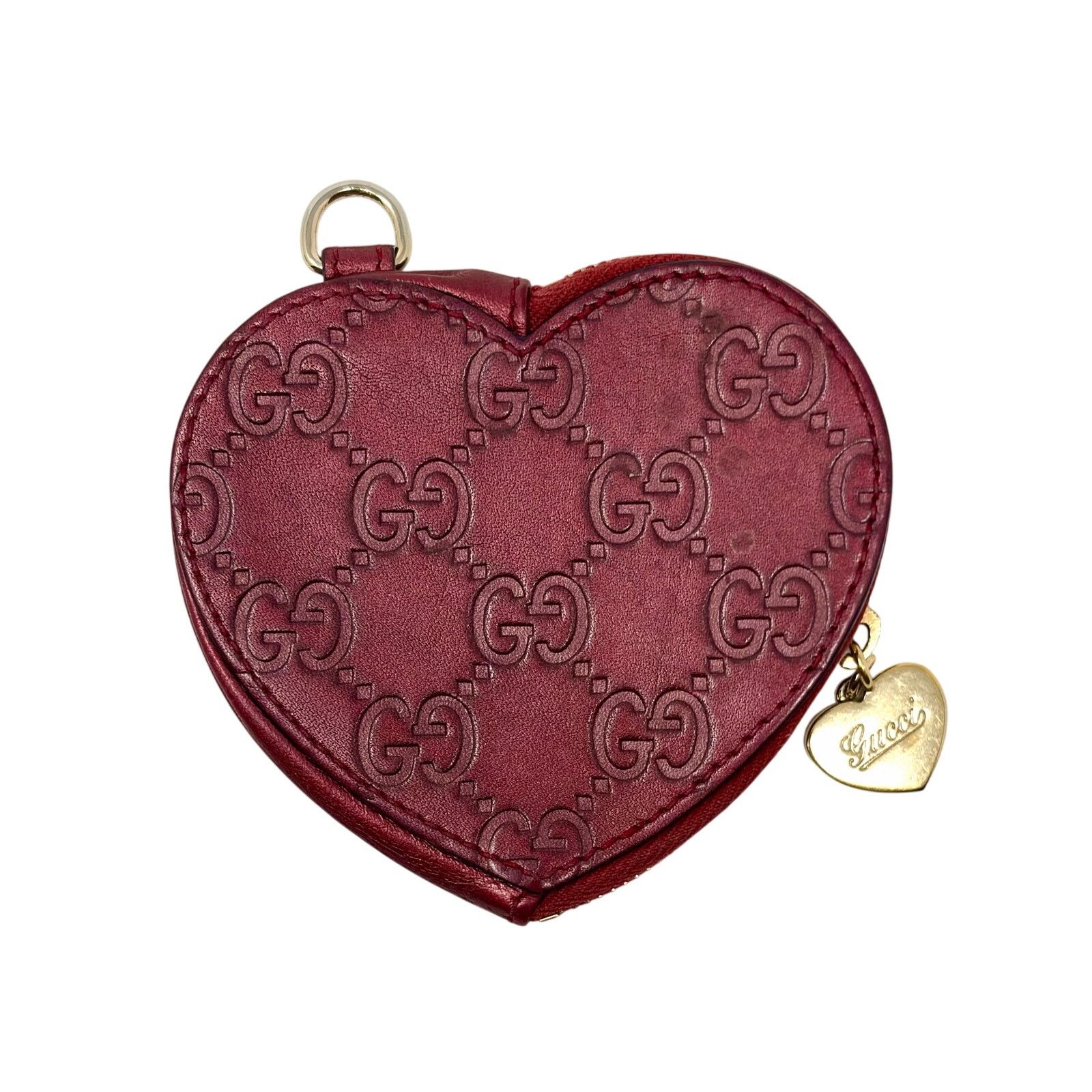 Gucci Gucci Heart Zipper Wallet Size ONE SIZE - 1 Thumbnail