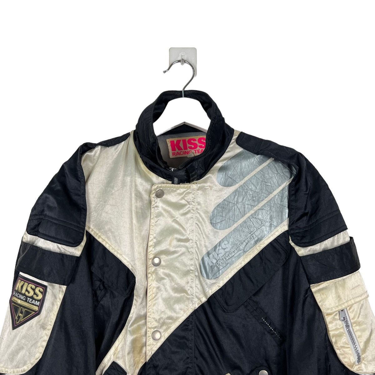 Kadoya 🔥 RARE KISS RACING TEAM HYBRID SURVIVAL MOTO JACKET Size US L / EU 52-54 / 3 - 4 Thumbnail