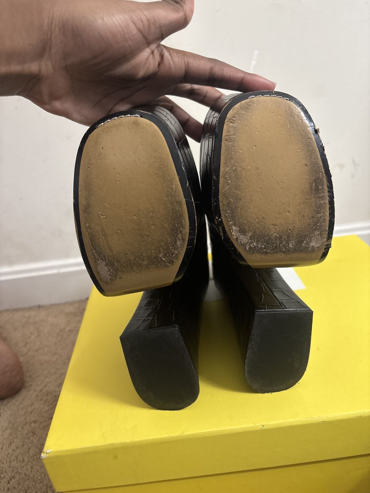 Other Marc Jacobs THE CROC EMBOSSED KIKI ANKLE BOOT Size US 9 / IT 39 - 3 Thumbnail