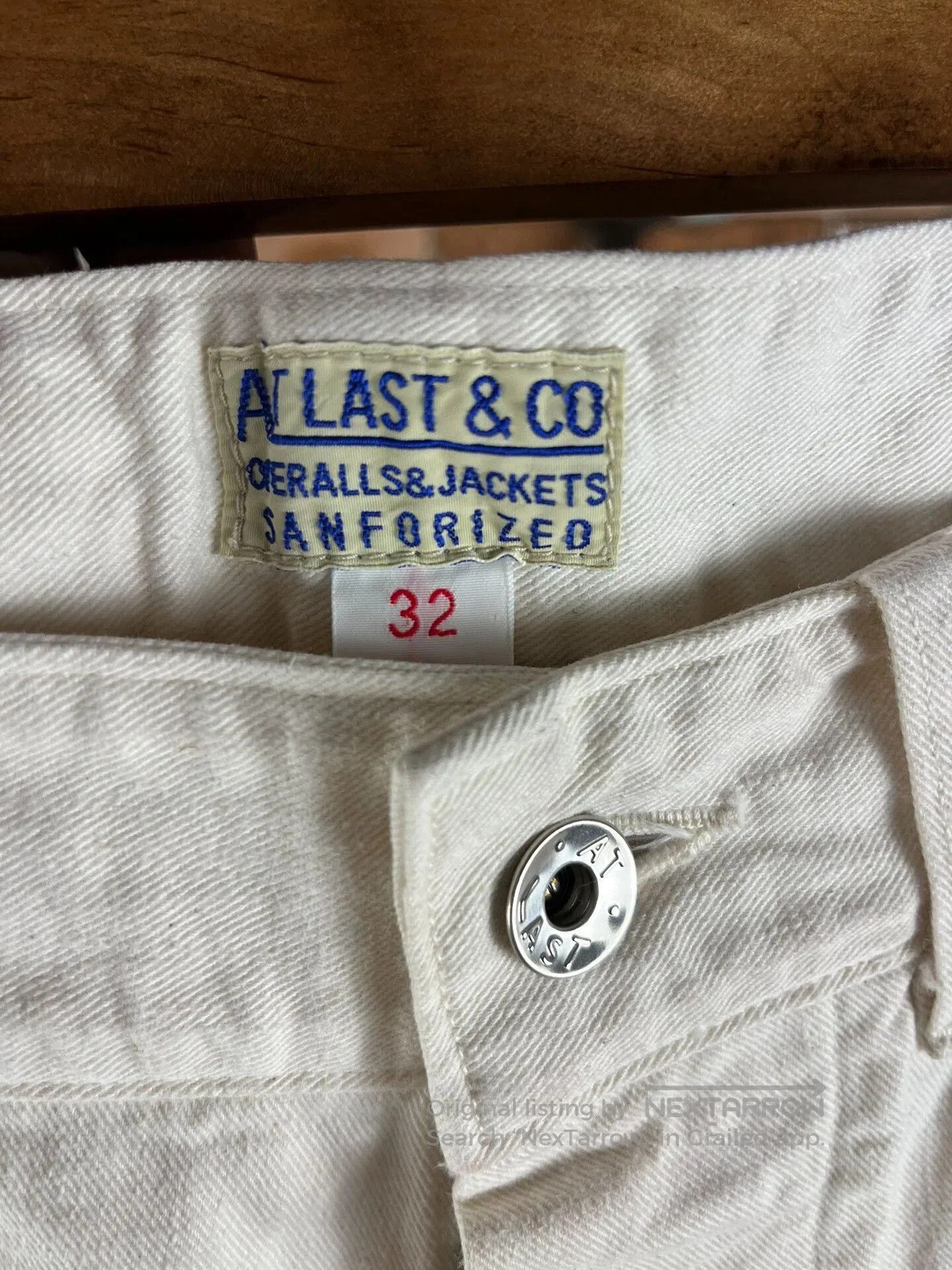 At Last & Co Timeworn Clothing Atlast&Co Work Pants. Size US 32 / EU 48 - 3 Thumbnail