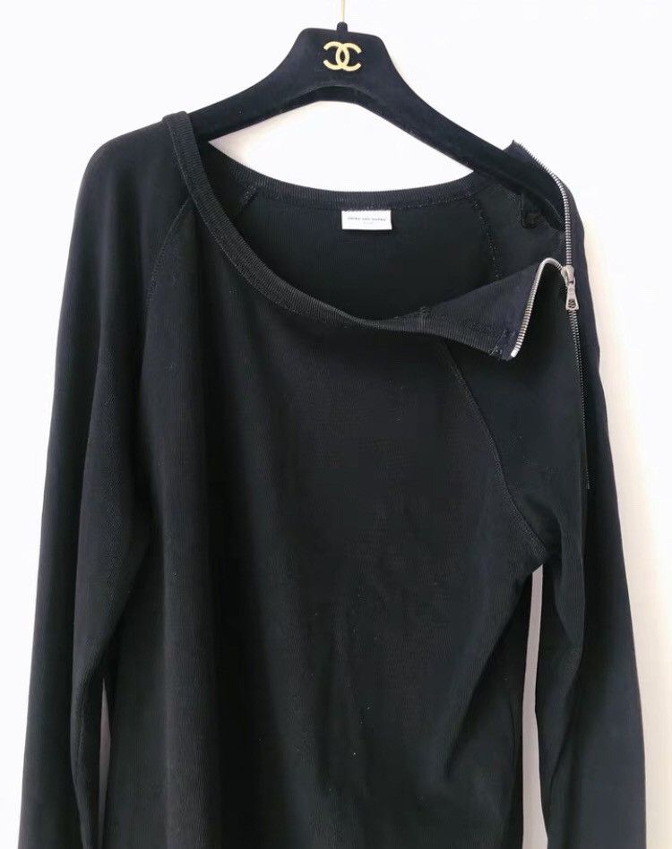 Dries Van Noten Dries van noten Black hoodie with side zip 2412-Nextarrow Size US S / EU 44-46 / 1 - 4 Thumbnail
