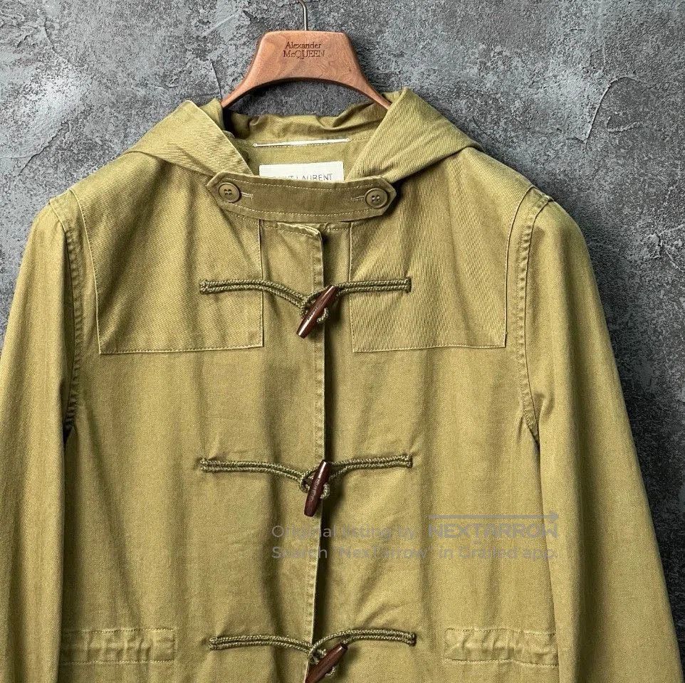 Saint Laurent Paris SAINT LAURENT Toggle Hooded Coat. Size US S / EU 44-46 / 1 - 3 Thumbnail