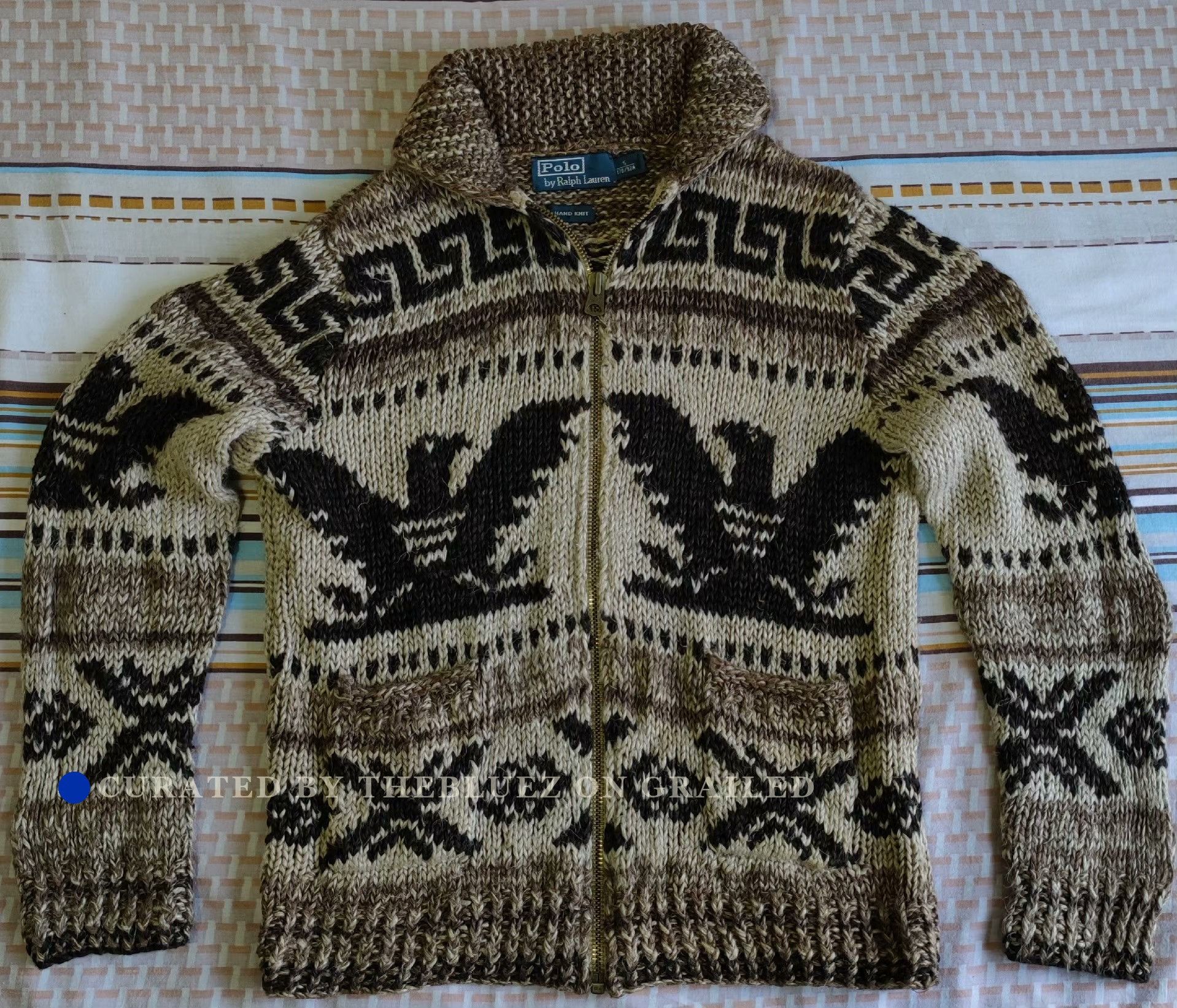 Polo Ralph Lauren Polo Ralph Lauren Hand-Knit Cardigan Size US S / EU 44-46 / 1 - 1 Thumbnail