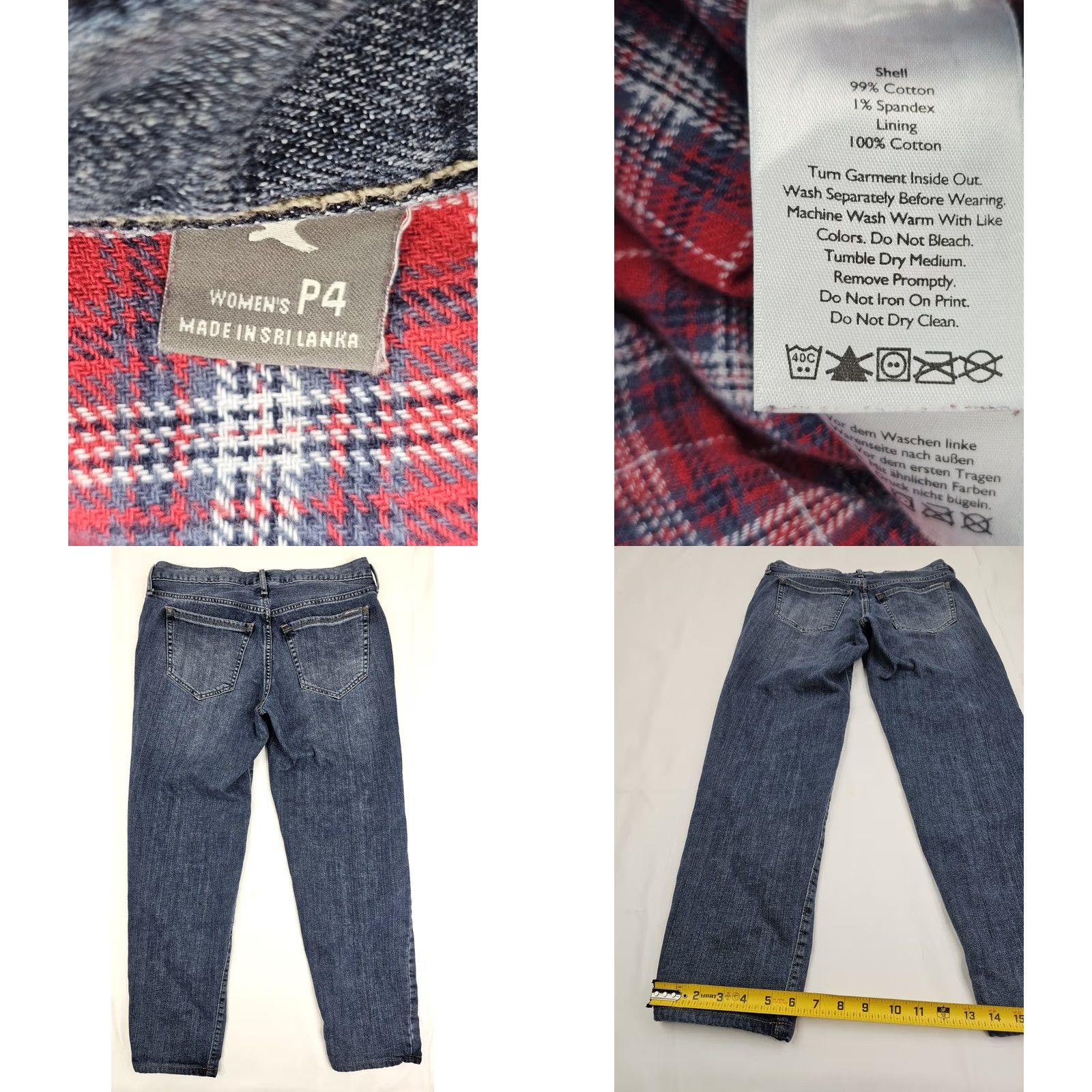 Eddie Bauer Eddie Bauer Relaxed Fit Boyfriend Jeans Shirt? Size 27" / US 4 / IT 40 - 8 Thumbnail